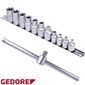 Jogo de Soquetes TORX Gedore RED Encaixe 3/8-1/2" 12 peças GR58018012