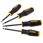 JOGO DE CHAVES DE FENDA TOUGHSERIES 4 PEÇAS DEWALT