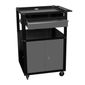 Rack Móvel Semi Fechado Presto Dark