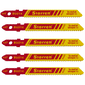 Lâmina Serra Tico Tico 50mm Bi-Metal Unique 5 peças BU214 Starrett