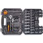 Jogo De Soquetes Robust 1/4" 3/8" e 1/2" 138pçs Com Catraca