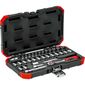 Jogo de Soquetes/Bits Gedore RED 1/4" 33 peças GR49003033