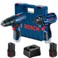 Kit Combo Bosch Furadeira GSB120 e Chave de Impacto GDR120 12V Kit Combo Bosch Furadeira GSB120 e Chave de Impacto GDR120 12V