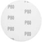 Conjunto Discos Lixa Com Velcro 5" (125mm) Grão 80 MTX 10pçs Conjunto Discos Lixa Com Velcro 5" (125mm) Grão 80 MTX 10pçs