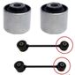 Kit 8 Buchas Braços Suspensão Traseira Pajero Tr4 02/15