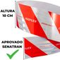 Par Faixa Refletiva Para-Choque Caminhão 1,20mx10cm Isoflex