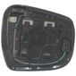 Lente Retrovisor Esquerdo Nissan Frontier 2018 Em Diante C/Sensor de Ponto Cego