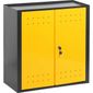 Armário Aéreo 2 Porta Modular 58 X 60 X 26,6cm Aço Vonder