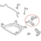 Bandeja Dianteira Volvo XC60 08/16 XC70 08/17 Direito