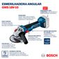Combo Parafusadeira Drywall + Esmerilhadeira Bosch Com 2 Baterias 18v 4ah e Carregador