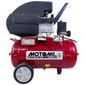 Motocompressor 7,6 Pés 24L 120PSI 2Cv 220V Motomil CMI-7,6/24 BR