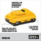 Bateria Compacta 20V XR 4Ah DCB240-B3 DeWalt