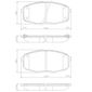 Pastilha Dianteira Cerâmica Hyundai Creta 17/... Kia Cerato 19/...