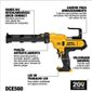 Pistola Aplicadora de Silicone DeWalt DCE560B 20V Sem Bateria e Carregador