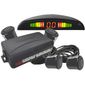 Kit Sensor Estacionamento 12v Black Piano Roadstar
