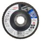 Disco Flap Bosch Standard Para Metal 4.1/2" (115mm) Grão 60 Disco Flap Bosch Standard Para Metal 4.1/2" (115mm) Grão 60