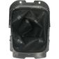 Kit Coifa Alavanca Câmbio Ford Ka 2015 a 2021 Ecosport 2013 a 2021 Aro Cromado C/Lente Preta