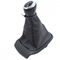 Kit Coifa Alavanca Câmbio GM Onix Joy/Joy Plus 2020 A 2021 Preto C/Aro Cromado