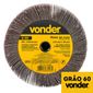 Roda de Lixa 115x20mm Grão 60 - Vonder