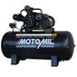 Compressor 15 pés 175L 140 PSI 3 CV Monofásico 110/220V Motomil CMW-15/175