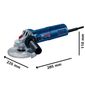 Esmerilhadeira Angular Bosch 5\\\" 900W 220V