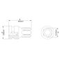Soquete Impacto Ponta Trafix (Torx) T30 - 1/2" Tramontina PRO 44903/130