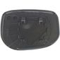 Lente Retrovisor Esquerdo Honda Fit 2010 A 2014