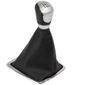 Kit Coifa Alavanca Câmbio Ford Focus 2009 a 2013 Preto C/Manopla Preto