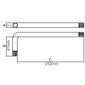Chave Multidentada Extra-longa 8mm Tramontina PRO 44466/008