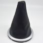 Coifa Alavanca Câmbio C3 04/12 Preto C/Base Aro Prata