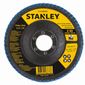 Disco Flap Para Metal/Inox Stanley STA4080FZ 4.1/2" (115mm) Grão 80