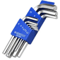 Jogo Chave Allen Curta Cromada 1,5 a 10mm King Tony