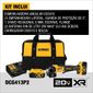 Esmerilhadeira Angular 4.1/2" 20V 2 Baterias 5Ah DCG413P2-BR DeWalt