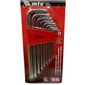 Jogo Chaves Torx Longa T10-T50 9pçs 123069 MTX Jogo Chaves Torx Longa T10-T50 9pçs 123069 MTX