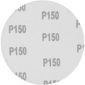 Conjunto Discos Lixa Com Velcro 5" (125mm) Grão 150 MTX 10pçs