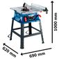 Serra de Mesa Bosch 10" 1800W 220v