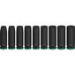Jogo Soquetes Impacto Longo Bosch 2608003039 1/2" 10-19mm 9pçs