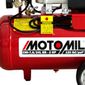 Motocompressor 7,6 Pés 24L 120PSI 2Cv 220V Motomil CMI-7,6/24 BR