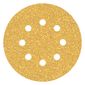 Disco Lixa Com Velcro Bosch 5" (125mm) 8 Furos Grão 40 2608900908