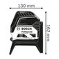 Nível Laser Cruz Bosch Verde GCL 2-15 G 15m Nível Laser Cruz Bosch Verde GCL 2-15 G 15m