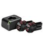 Kit 2 Baterias 12V 2 Ah + Carregador Starter Kit 12V Bosch