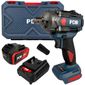 Chave Impacto Encaixe 1/2" Torque 63Kg 20V 1 Bateria 4Ah PDR Chave Impacto Encaixe 1/2" Torque 63Kg 20V 1 Bateria 4Ah PDR