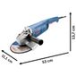 Esmerilhadeira Angular Bosch GWS2200-230 VULCANO 2200W 220V