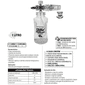 Canhão Espuma Snow Foam Diamante 1L SGT Alta Pressão