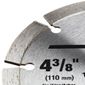 DISCO DIAMANTADO SEGMENTADO 110 X 20 MM DEWALT