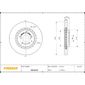 Disco Frio Dianteiro Rav4 2.5 2019 Em Diante 328mm BD4432