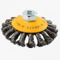 Escova Aço Trançada Tipo Conica 622151BP/06828 100mm Rosca M14