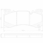 Pastilha Dianteira GM Silverado 6.6 V8 Após 2023