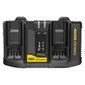 Carregador de Bateria Duplo 20V 4Ah Bivolt SC402-BR Stanley