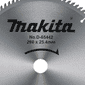 Lâmina Serra Circular 10" Furo 1" 100D D-65442 Makita